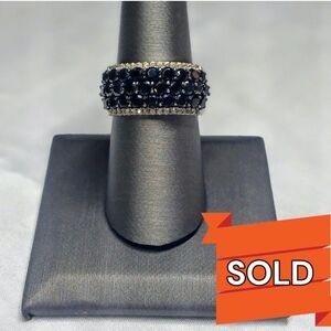 Elegant Black Stone Ring
